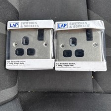 LAP 13A Switched Socket 1 Gang
