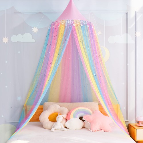 Rainbow bed canopy for - canopy,