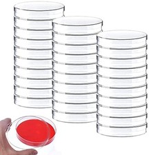 Plastic Petri Dishes Lab Equipment And Supplies Transparent Petri Dishes 10Pcs