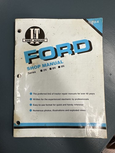 Ford shop service manual - t,