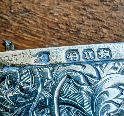 Antique sterling solid silver - sterling,