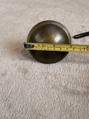 Antique solid brass large - solid,
