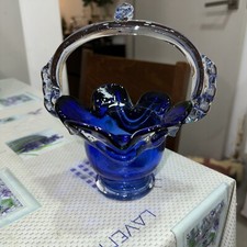 MURANO ART GLASS BASKET-