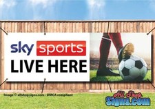 SKY SPORTS  LIVE  HERE BANNER