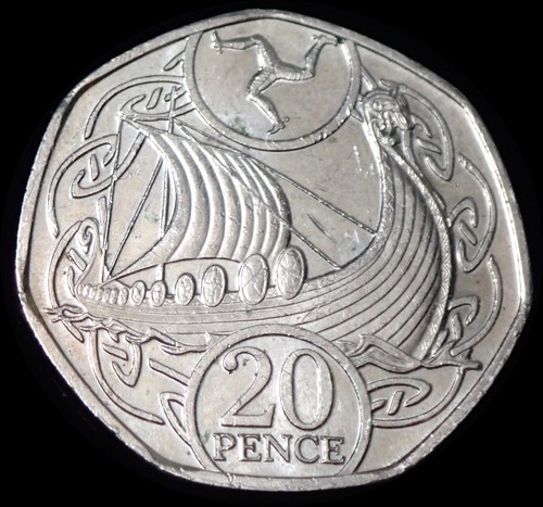 Isle man pence 2018 - isle,