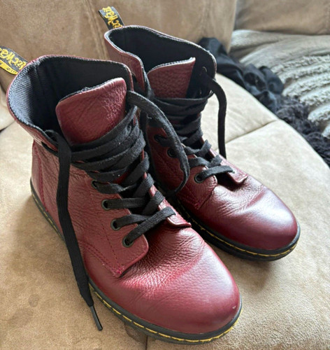 Martens leyton burgundy - dr.,