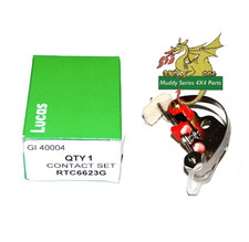 Lucas Land Rover V8 3.5 Petrol Contact Points 608158 RTC6623 DSB117C