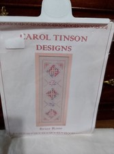 1995 Carol Tinson designs Brier Rose hardanger Embroidery Kit