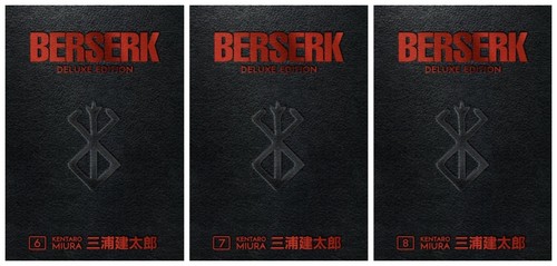 Berserk deluxe edition volumes - berserk,