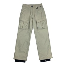 WESTBEACH  Ski Pants Men M W32 Salopettes Trousers Snowboarding Cargo Khaki
