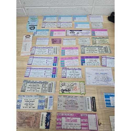 Vintage concert sports - sports, ticket