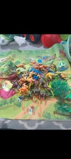 Dinosaur Toys for Kids with Activity Play Mat & Trees, Realistic Jurassic