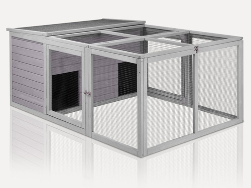 Chicken coop large wooden - coop,