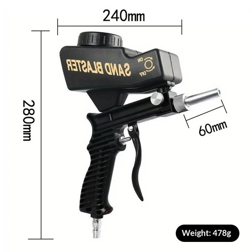 Anti rust sandblaster handheld - anti-rust,