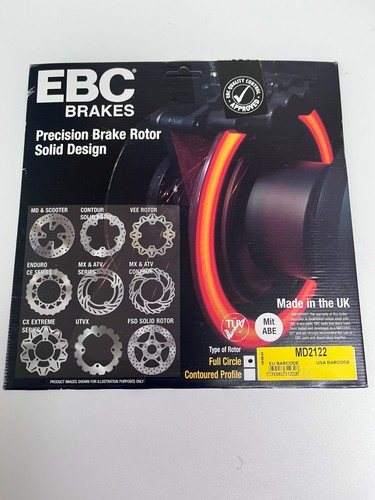 New genuine ebc rear brake - new,