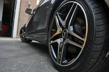 18"x8 +35 Black C63 AMG Rims