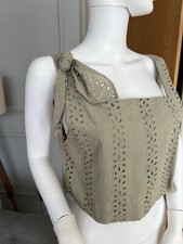 Zara Crop Top size M Anglaise