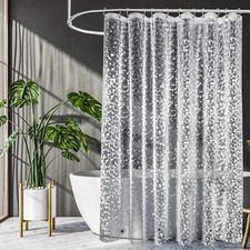 UFRIDAY Clear Shower Curtain