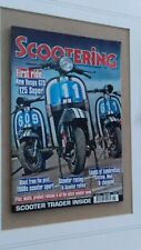 Scootering Magazine June 2009 Vespa GTS 125 Super PX Lusso Lambretta GP Li 150 
