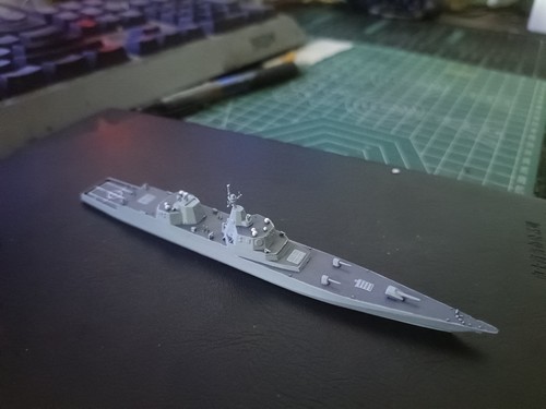 1250 scale uss trump - scale,