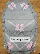 Baby girls  Grey & pink Luxury