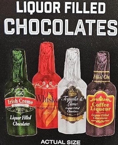 Usa liquor filled - liquor, dark