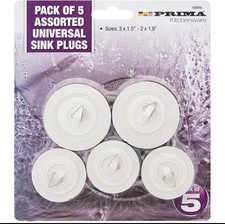 5 Pack Sink Plugs Kitchen Plug