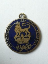 Victorian Enamel Shilling