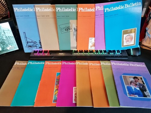 Philatelic bulletin x14 issues - x14,