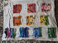 Lots of 12 Assorted Anchor