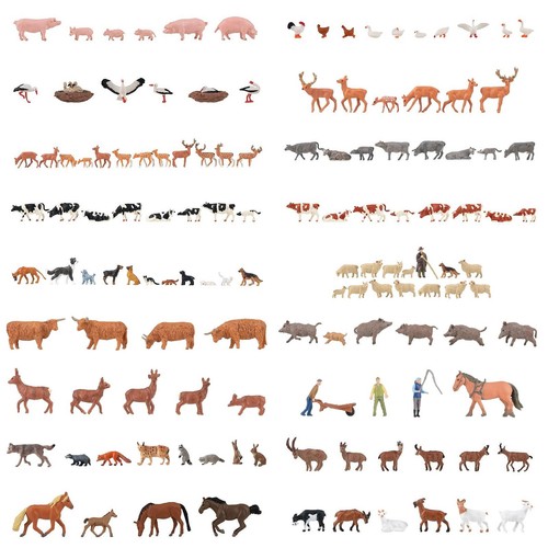 Farm wild animals - &,