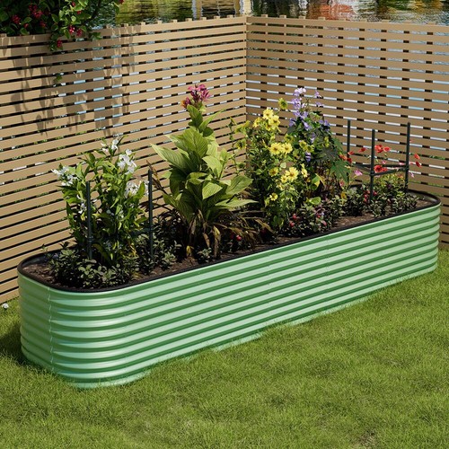 Garden metal raised - garden,