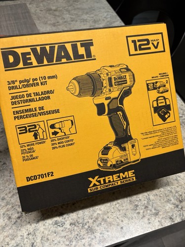 Dewalt dcd701f2 12v - dewalt, 3/8"