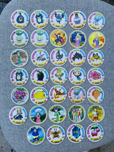 Lot pogs token coin - of,
