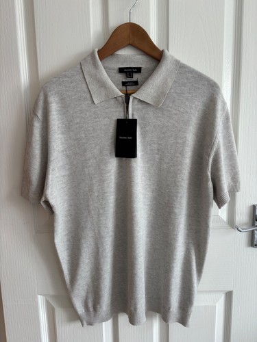 Massimo dutti light grey - grey, zip