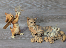 Fluffy & Silver and Gold Cats