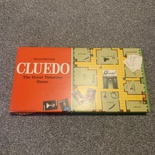Cluedo Vintage Board Game 1972
