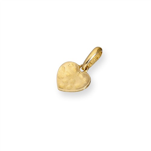 Real 375 9ct gold hammered - real,