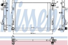 Nissens Radiator for Renault
