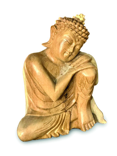 Resting buddha sculpture 20cm - resting,