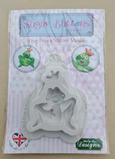 Katy Sue Designs (Sugar Buttons) FROG PRINCE Silicone MOULD Cake Decorating 