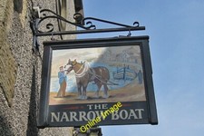 Photo 6x4 Sign for The Narrow