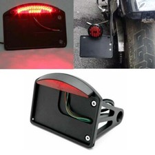 Number License Plate Bracket Holder Tail LED Light Plate Holder For Harley BT