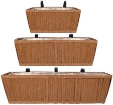 Woven Plastic Hanging Planter
