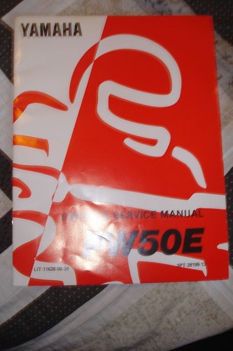 Yamaha pw50e owner service - owner's,