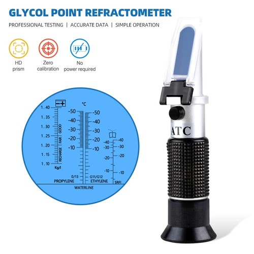 Portable atc refractometer - atc,