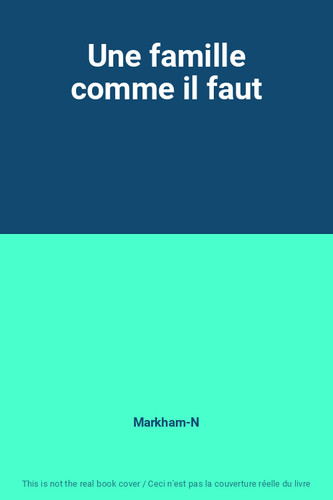 Une famille comme - , il