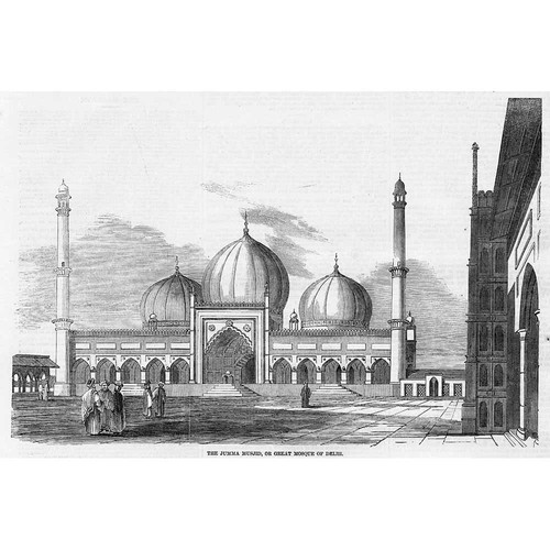 India the jama masjid great - jama, or