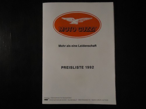 Moto guzzi prices price - prices, list