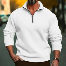 Mens Half Zip Fleece Jacket